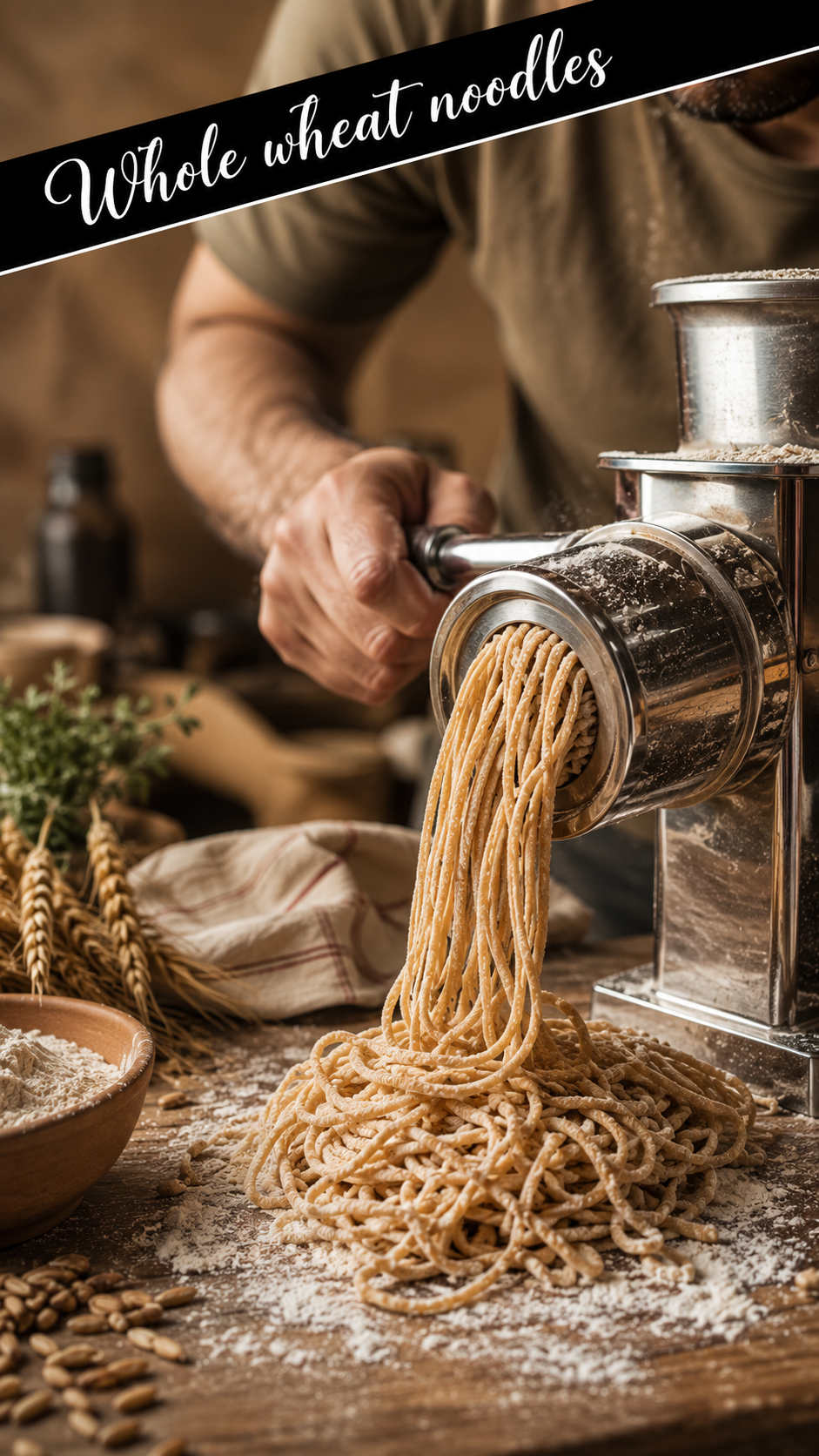 whole wheat noodles